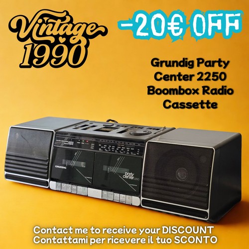 1990 grundig party center 2250 - 1990,