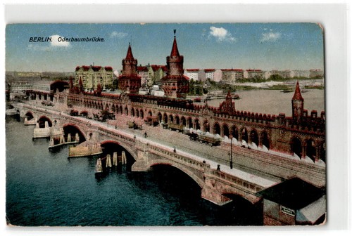 Berlin oderbaumbrücke - ak,