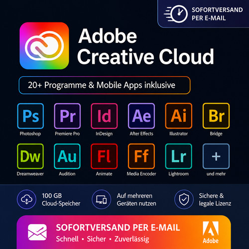 Adobe creative cloud - jahr, |