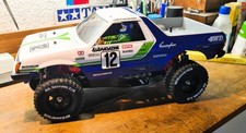 Tamiya Subaru Brat (Body 58038) mit TA02T - 4WD Truck Chassis