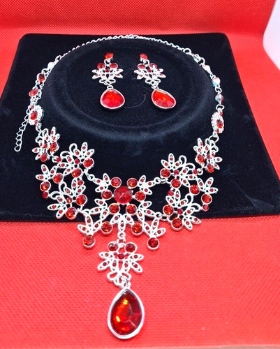 Collier mit ohringe zirkonia - mit,