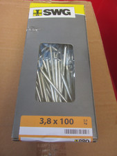 Marken Nägel 3,8x100mm 2,5Kg Packung Senkopf verzinkt / ContPal7