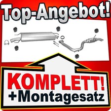 Auspuff für TOYOTA RAV 4 III 2.2 TD D-4D LWB 5-Türen Auspuffanlage