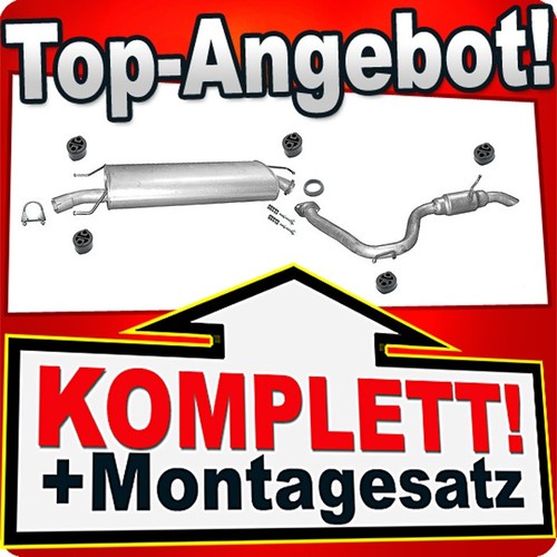 Auspuff für toyota rav iii - toyota,