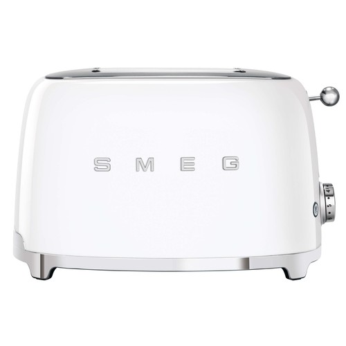 Smeg schlitz toaster weiß - smeg, 2-schlitz-toaster