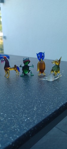Glasfiguren miniatur - glasfiguren,