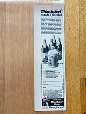 1974 Mönchshof Bräu Kulmbach