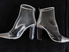 Transparente Damen High Heels  mit Blockabsatz von Steve Madden gr 38-40