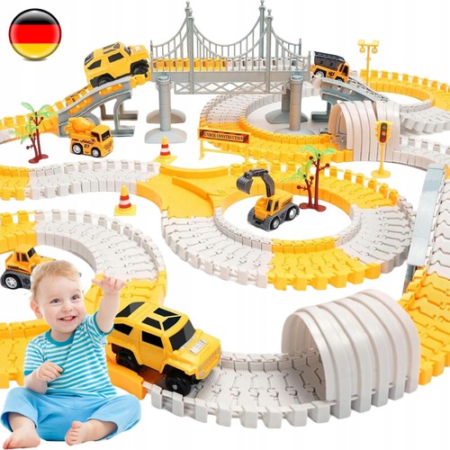 329pcs autorennbahn rennbahn - autorennbahn,