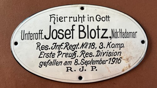 Alte email plakette - alte,