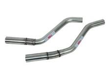 JAGUAR E-TYPE S1 GLOCKE AUSPUFF ABZWEIGKRÜMMER VERBINDUNGSROHRE PAAR SBS9401/1