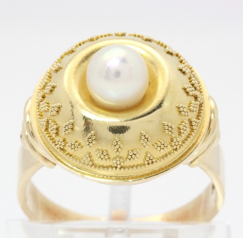 Perlen ring in 14 - perlen,