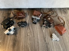 Kamera Fotoapparat Konvolut Sammlung Vintage Retro beltica VEB Perfekta II BELCA