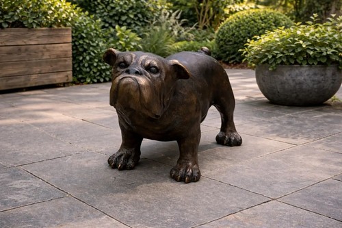 Bronze skulptur stehende - bronze,