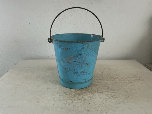 Alter kleiner blecheimer - alter,