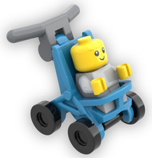 Lego City Minifigur: Baby
