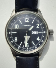 Junkers Fliegeruhr G 38 Weltrekorde Herren Armbanduhr 42mm Ronda Quarz Werk
