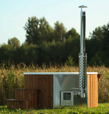 Badefass Ofen Hot Tub