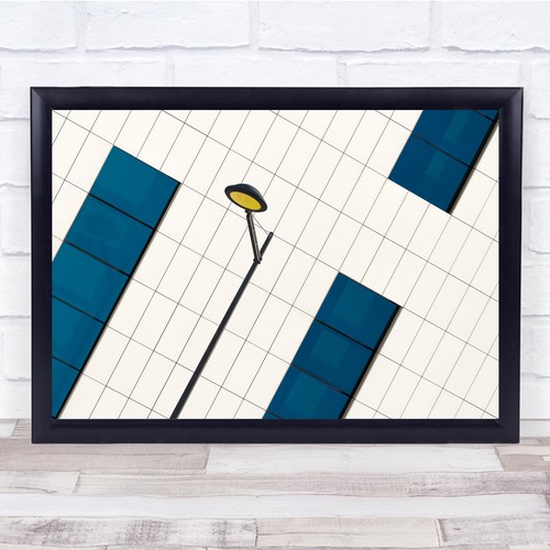 Abstrakte blaue linien gitter - linien,