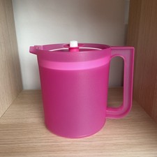 Tupperware Kanne Saft,- Wasser,- Milchkanne 1,5 L Pink Neu Mit Vakuum Deckel