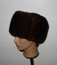 Luxus Herrnmütze Nerz Pelz