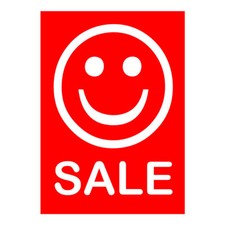 10 Werbeplakate "SALE" DIN A4