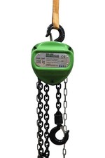 Kettenzug Seilzug Flaschenzug Doppelbremse 1000kg HSC 3m Hebezug Hebetechnik