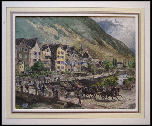 Chur teilansicht vom hotel - teilansicht,