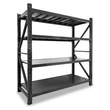 Lagerregal 200x60x200cm 300kg Schwerlastregal Garage Keller Regal Steckregal