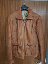 Lederjacke Damen Cognac Gr 44