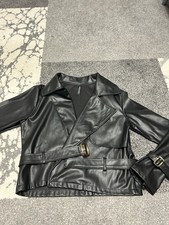 Süße lederoptik jacke - lederoptik,