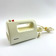 Krups Top Mix Handmixer Typ 328 | Vintage Mixer 130W | Weiß | Retro Küchengerät