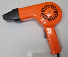 AEG Foen 1000 Haartrockner Föhn - orange - 70er Space Age Vintage Deko