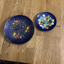 Kupfer Emaille Schale Wandteller Emaille