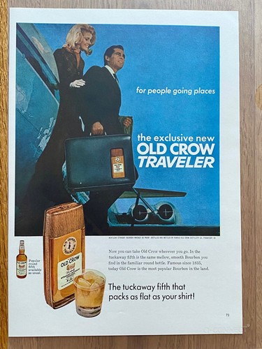 Old crow traveller - crow, whiskey
