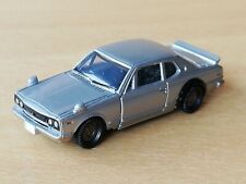 Furuta Nissan Datsun Skyline GT-R Typ C10 silber ca. 1/87 (Spur HO) PKW Japan