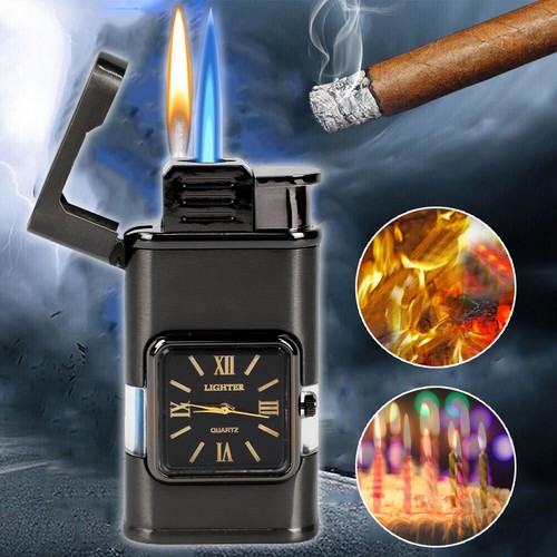 Feuerzeug mit uhr gasfeuerzeug - feuerzeug,