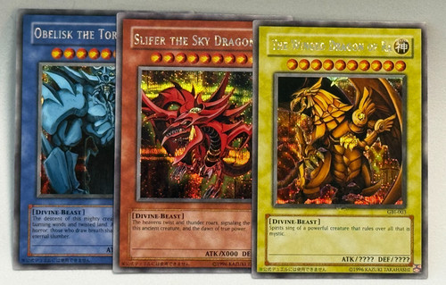 Slifer obelisk ra - yu-gi-oh!,