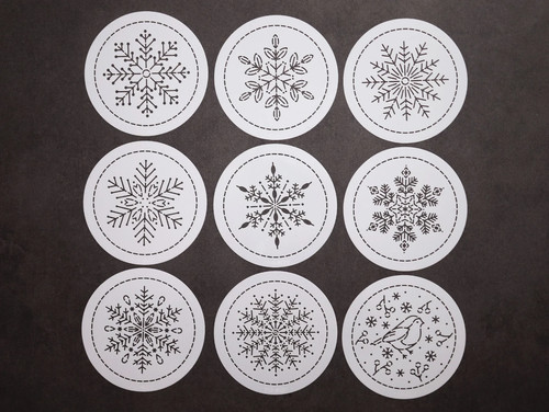 Schablone sashiko - schablone,