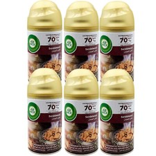 6x Air Wick Lufterfrischer Nachfüller Freshmatic Max Sandalwood 250ml