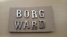 Borgward Buchstaben Motorhaube