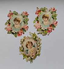 alte Oblaten, scraps , Engel 