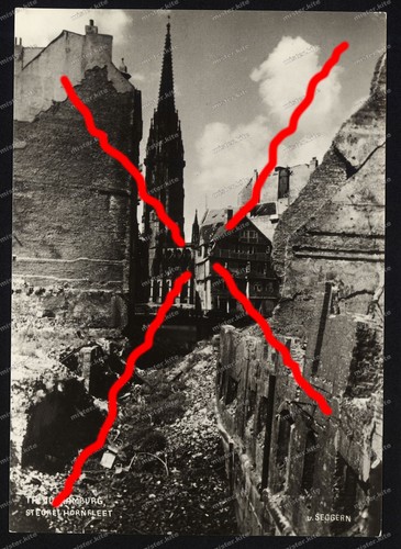Foto-AK-Hamburg-Steckel-Hornfl