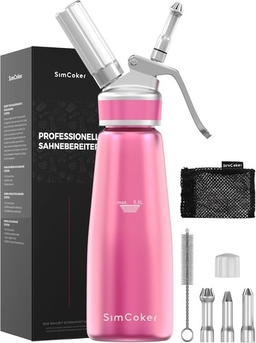 Sahnespender 500ml aluminium - 500ml,,