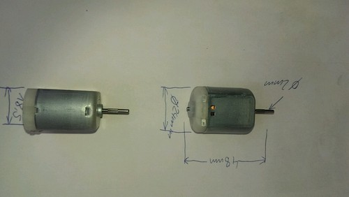 Mabuchi stell motor - 3,