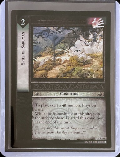 Lotr tcg spies saruman - spies,