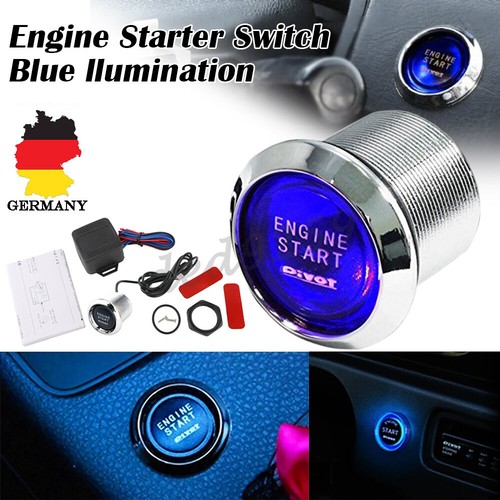 Universal auto motor - motor, blau