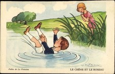 Künstler Ak Spahn v., Fabeln