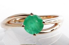 Smaragd Ring 1,20ct runder