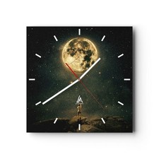 Modern wanduhr 40x40cm - modern,